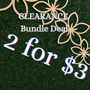 LIVE SHOW LISTING: BOGO free on $3 CLEARANCE ITEMS